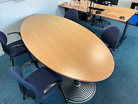 Vergadertafel met vier stoelen - afbeelding 2 van  4