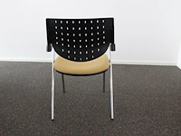 Vergadertafel met vijf stoelen bum made in italy. afmeting 250 x 120 cm. hoogte 73 cm - afbeelding 5 van  6