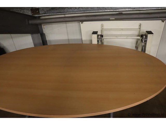 Vergadertafel | ovaal model | 215x120x82cm - afbeelding 2 van  4