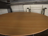 Vergadertafel | ovaal model | 215x120x82cm - afbeelding 2 van  4