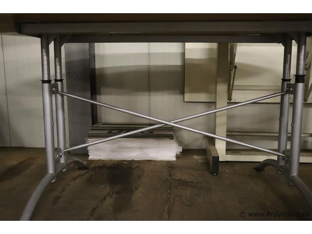 Vergadertafel | ovaal model | 215x120x82cm - afbeelding 3 van  4