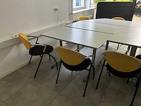 Vergadertafel + stoelen - afbeelding 5 van  6