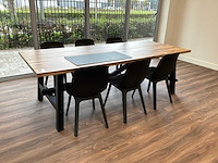 Vergadertafel + stoelen - afbeelding 1 van  2