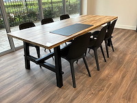 Vergadertafel + stoelen - afbeelding 2 van  2