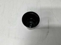 Vergingen black plastic drinkbekers party cups (500x) - afbeelding 4 van  7
