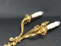 Vergulde wandkandelaar - afbeelding 2 van  5