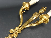 Vergulde wandkandelaar - afbeelding 3 van  5