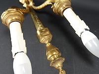 Vergulde wandkandelaar - afbeelding 4 van  5