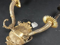 Vergulde wandkandelaar - afbeelding 3 van  5