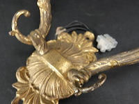 Vergulde wandkandelaar - afbeelding 4 van  5