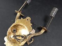 Vergulde wandkandelaar - afbeelding 5 van  5