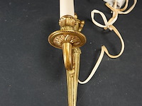 Vergulde wandkandelaar - afbeelding 3 van  5