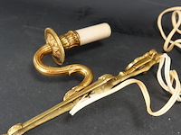 Vergulde wandkandelaar - afbeelding 5 van  5