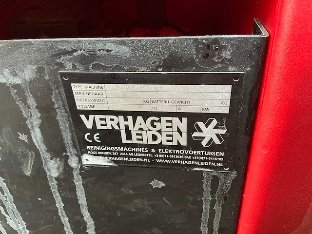 Verhagen - et 70 borstelwals - zitveegmachine - afbeelding 16 van  23