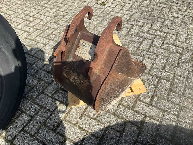 Verhoeven - kraanbak dpl-2-400 - minigraafmachine - afbeelding 2 van  4