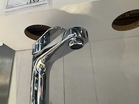 Verhoogde wastafelmengkraan chroom - afbeelding 5 van  6