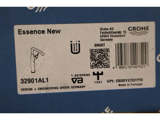 Verhoogde wastafelmengkraan grohe, essence new xl, chroom - afbeelding 2 van  5