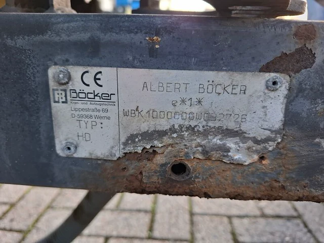 Verhuiswagenaanhanger, bucker, hd21/06, 2006 - afbeelding 14 van  23