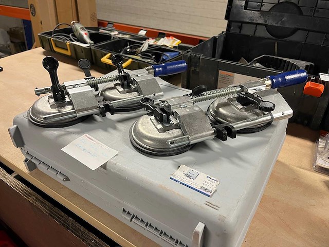 Veribor - platenspanner set in koffer - afbeelding 2 van  4