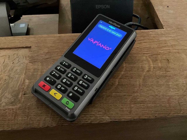 Verifone - p400 plus - pinautomaat - afbeelding 1 van  2