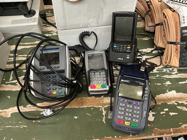 Verifone / unitech / yomani pinautomaat (4x) - afbeelding 1 van  6