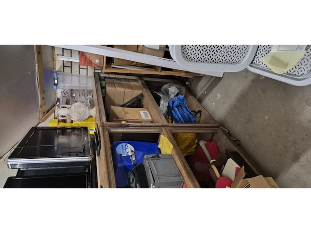 Verijbare stelling 3 legplanken zonder inhoud 120 x 60 x 137 cm aantal 1 stuks. - afbeelding 3 van  7