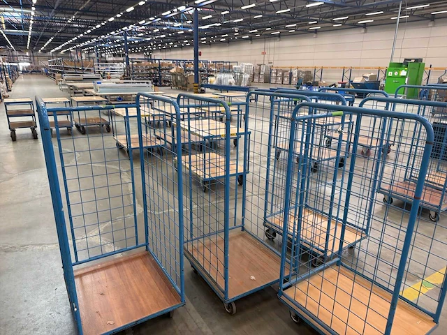 Verijdbare 3-zijdige rolcontainer (4x) - afbeelding 3 van  3