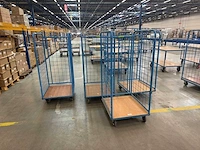 Verijdbare 3-zijdige rolcontainer (4x) - afbeelding 1 van  3