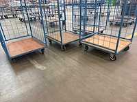 Verijdbare 3-zijdige rolcontainer (4x) - afbeelding 2 van  3