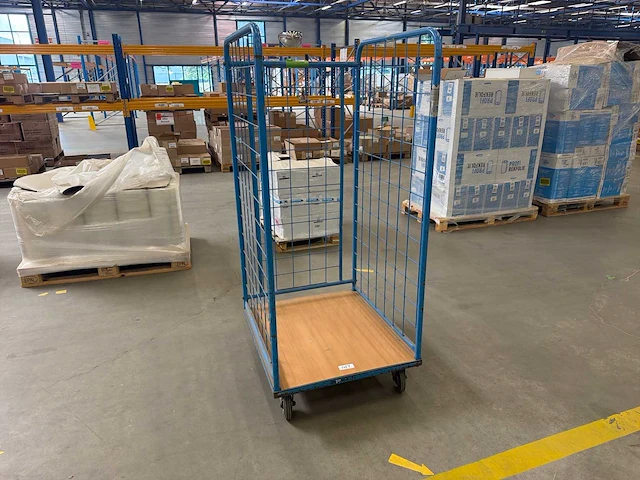 Verijdbare 3-zijdige rolcontainer - afbeelding 1 van  3