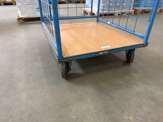 Verijdbare 3-zijdige rolcontainer - afbeelding 1 van  1