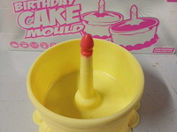 Verjaardags taart vorm 5 set van 2 stuks h018 - afbeelding 6 van  7