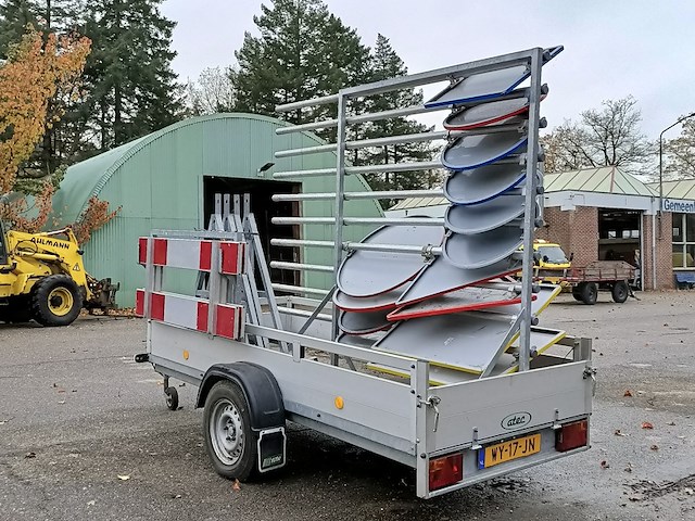 Verkeersborden aanhanger, atec, ab1 - afbeelding 1 van  9