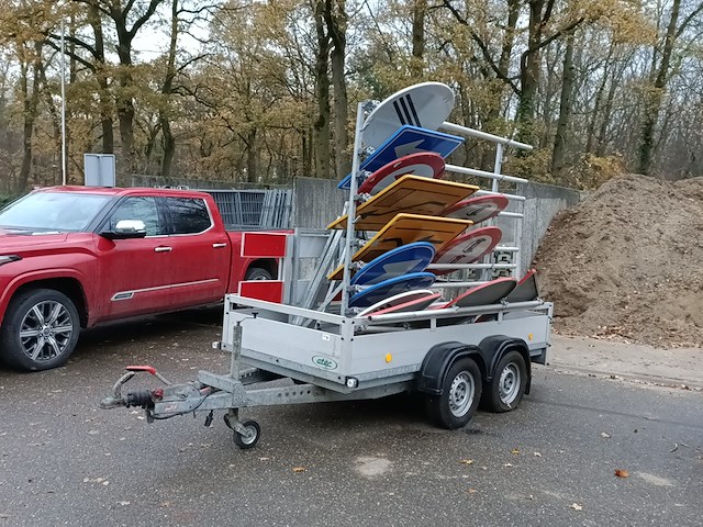 Verkeersborden tandemas aanhanger, atec, ab2, 1999 - afbeelding 1 van  13