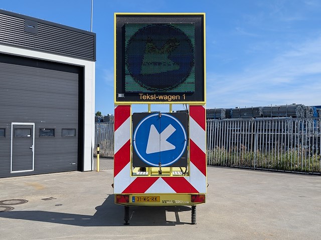 Verkeersveiligheids- en bewegwijzeringsaanhangwagen, verdegro, vd3, 2011 - afbeelding 19 van  21