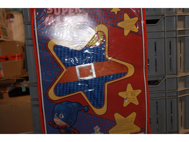 Verkleed kostuum superman 3 tot 4 jaar 1 set - afbeelding 7 van  7