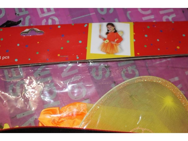 Verkleed set zonnebloem 1x in ds 26 - afbeelding 3 van  5