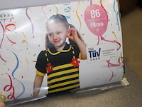 Verkleedpak bee in ds k - afbeelding 1 van  3