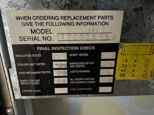 Verkoopautomaat - afbeelding 5 van  6