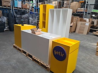 Verkoopbalie opstelling getir (2x) - afbeelding 1 van  6