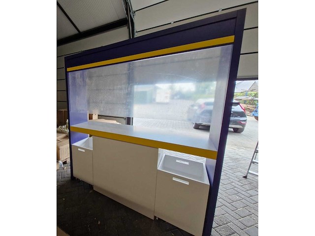 Verkoopbalie opstelling getir - afbeelding 1 van  3