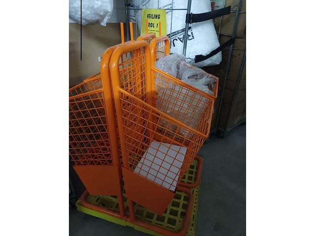 Verkooprek oranje 1 stuks - afbeelding 1 van  3