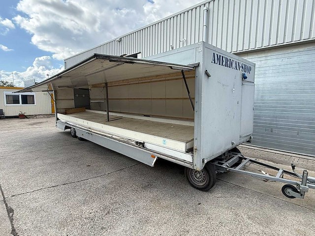 Verkoopwagen foodtruck schamelwagen - afbeelding 18 van  33