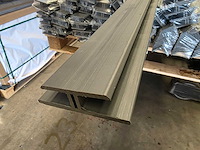 Verleng profiel voor gevelbekleding antraciet (5x) - afbeelding 1 van  1