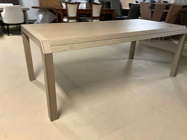Verlengbare eetkamertafel 204-264cm - afbeelding 2 van  17