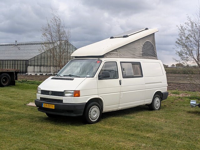 Verlengde camperbus volkswagen, t4 transporter, bouwjaar 1992 - afbeelding 1 van  72
