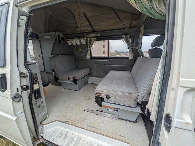 Verlengde camperbus volkswagen, t4 transporter, bouwjaar 1992 - afbeelding 62 van  72