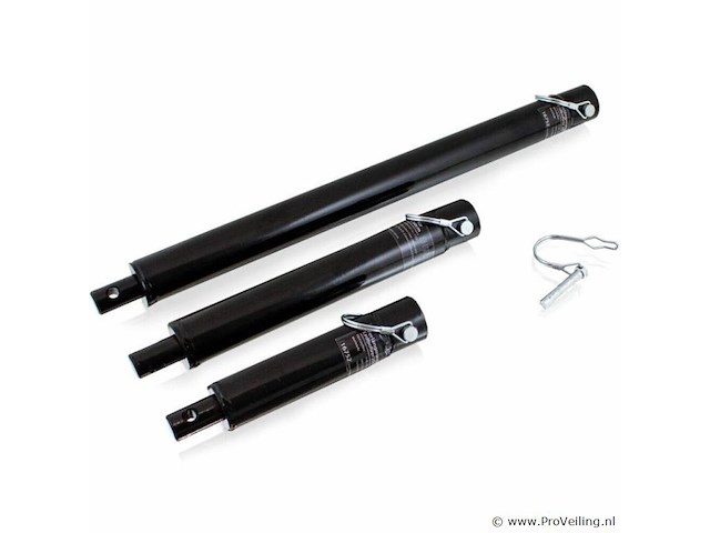 Verlenging voor grondboor - 3-delig - 200mm 300mm 500mm - afbeelding 1 van  5