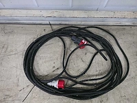 Verlengkabel 20 meter 380v 16ah