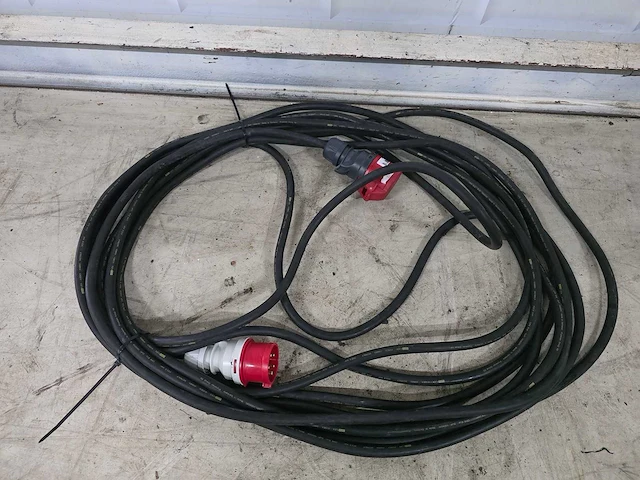 Verlengkabel 20 meter 380v 16ah - afbeelding 3 van  3